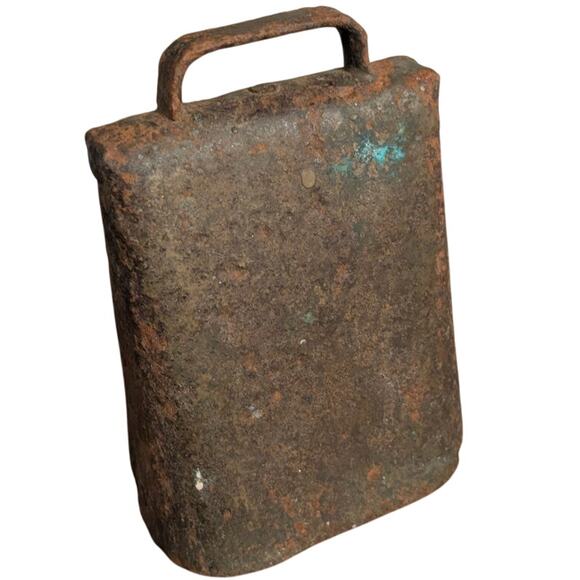 Vtg Cow Bell - Picture 1 of 8